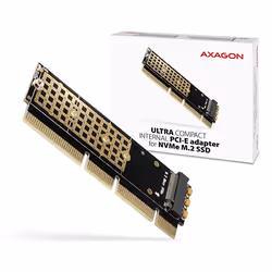Axagon PCI-E 3.0 16x - M.2 SSD NVMe. Up to 80mm carte et adaptateur d'interfaces Interne - Vue supplémentaire 7