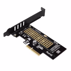 Axagon PCEM2-N, PCIe, M.2, PCI 3.0, Noir, Or, Chine, CE