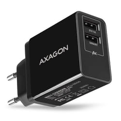Axagon ACU-DS16 chargeur d'appareils mobiles Téléphone portable, Chargeur électrique, Smartphone, Tablette, Universel Noir Secteur Intérieure