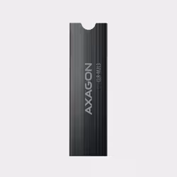 Axagon CLR-M2L3 système de refroidissement d’ordinateur M.2 NVMe SSD, Disque électronique Dissipateur thermique/Radiateur Noir 1 pièce(s) - Vue supplémentaire 5