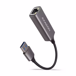 Axagon ADE-TR, Avec fil, USB, Ethernet, 5000 Mbit/s, Gris