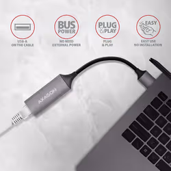 Axagon ADE-TR carte réseau Ethernet 5000 Mbit/s
