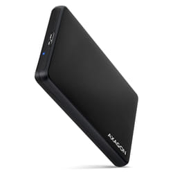 Axagon EE25-SL Boîtier de disques de stockage Boîtier disque dur/SSD Noir 2.5"