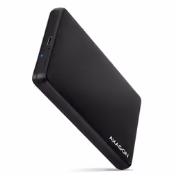 Axagon EE25-SLC, Boîtier disque dur/SSD, 2.5", Série ATA III, 6 Gbit/s, Connectivité USB, Noir