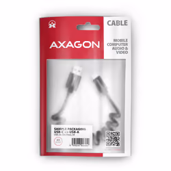Axagon BUCM-AM10TB câble USB USB 2.0 0,6 m USB C USB A Noir - Vue supplémentaire 7