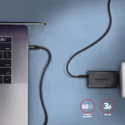 Axagon BUCM3-CM15AB câble USB USB 3.2 Gen 1 (3.1 Gen 1) 1,5 m USB C Noir - Vue supplémentaire 4