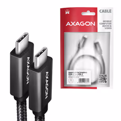 Axagon BUCM32-CM10AB câble USB USB 3.2 Gen 2x2 1 m USB C Noir - Vue supplémentaire 8