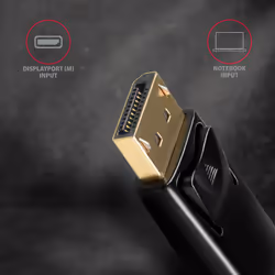 Axagon RVD-HI14N câble vidéo et adaptateur 0,18 m DisplayPort HDMI Noir - Vue supplémentaire 4