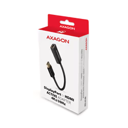 Axagon RVD-HI14N câble vidéo et adaptateur 0,18 m DisplayPort HDMI Noir - Vue supplémentaire 7