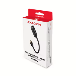 Axagon RVDM-HI14N câble vidéo et adaptateur 0,15 m Mini DisplayPort HDMI Noir - Vue supplémentaire 7