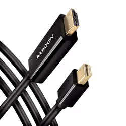 Axagon RVDM-HI14C2 Mini-DisplayPort zu HDMI Adapterkabel 4K/30 Hz 180 cm lang - Kabel - Digital/Display/Video, 1,8 m, Mini Di ...