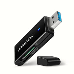 Axagon CRE-S2N lecteur de carte mémoire USB 3.2 Gen 1 (3.1 Gen 1) Type-A Noir