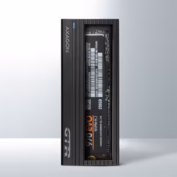 Axagon EM2-GTR Enceinte ssd Noir M.2