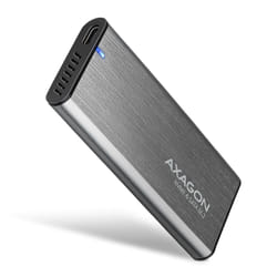 Axagon EEM2-SG2 Boîtier de disques de stockage Enceinte ssd Gris M.2