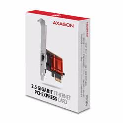 Axagon PCEE-G25 carte réseau Interne Ethernet 2500 Mbit/s - Vue supplémentaire 5