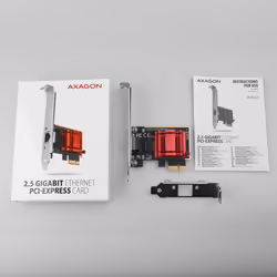 Axagon PCEE-G25 carte réseau Interne Ethernet 2500 Mbit/s - Vue supplémentaire 6
