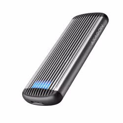 Axagon EEM2-SA, Enceinte ssd, M.2, SATA, 5 Gbit/s, Connectivité USB, Gris