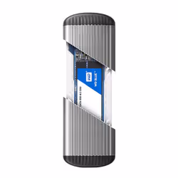 Axagon EEM2-SA Boîtier de disques de stockage Enceinte ssd Gris M.2