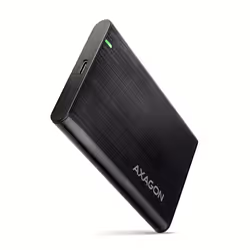 Axagon EE25-A6C, Boîtier disque dur/SSD, 2.5", SATA, Série ATA II, Série ATA III, 5 Gbit/s, Connectivité USB, Noir