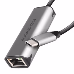 Axagon ADE-25RC, Interne, Avec fil, USB Type-C, Ethernet, 5000 Mbit/s, Gris