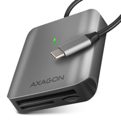 Axagon CRE-S3C lecteur de carte mémoire USB 3.2 Gen 1 (3.1 Gen 1) Type-C Gris