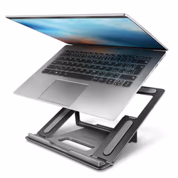 Axagon STND-L Support de livres Supports de Laptop Gris 40,6 cm (16")