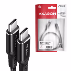 Axagon BUCM-CM20AB câble USB 2 m USB 2.0 USB C Noir - Vue supplémentaire 6