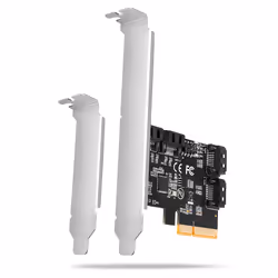 Axagon PCES-SA4X4, PCIe, SATA, Mâle, PCIe 3.0, Noir, 2 Gbit/s