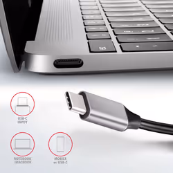 Axagon HMC-HCR3A 3x USB-A+ HDMI+ SD/microSD USB-C 3.2 Gen 1 hub 20cm Avec fil USB 3.2 Gen 1 (3.1 Gen 1) Type-A Gris - Vue supplémentaire 6