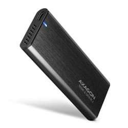 Axagon EEM2-SB2 Boîtier de disques de stockage Enceinte ssd Noir M.2