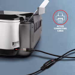 Axagon ADR-215B USB 2.0 A-M -> B-M active connecting/repeater cable 15m - Kabel - Digital/Daten câble USB USB A USB B Noir - Vue supplémentaire 6