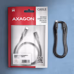 Axagon BUCM32-CF15AB câble USB USB 3.2 Gen 2x2 1,5 m USB C Noir - Vue supplémentaire 6