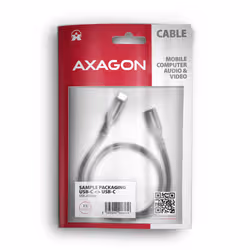 Axagon BUCM32-CF15AB câble USB USB 3.2 Gen 2x2 1,5 m USB C Noir - Vue supplémentaire 7