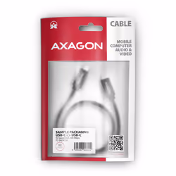 Axagon BUCM2-CM20AB Ladekabel USB-C zu USB-C 2.0, 2 m, PD 240 W 5 A, ALU - Schwarz - 2 Meter langes USB-C zu USB-C Kabel - Daten- und Ladefähig câble USB USB 2.0 USB C Noir - Vue supplémentaire 8