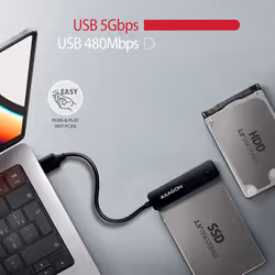 Axagon ADSA-FP2A carte et adaptateur d'interfaces USB 3.2 Gen 1 (3.1 Gen 1)