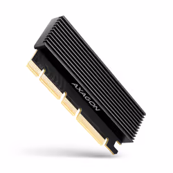 Axagon PCEM2-XS, PCIe, M.2, Mâle, Profil bas, PCIe 5.0, Noir