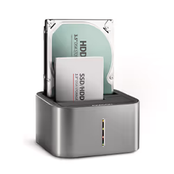 Axagon AXG ADSA-DC - Docking- und Kopierstation 2x 2.5''/3.5'' SATA USB 3.0 - Digital/Daten, HDD, SSD, SATA, Série ATA II, Sé ...