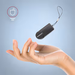 Axagon CRE-SMPC USB-C Smart card/ID card PocketReader lecteur de cartes à puce Intérieure USB Type-C Noir - Vue supplémentaire 5