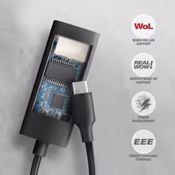 Axagon ADE-ARC USB-C 3.2 Gen 1 - Gigabit Ethernet 10/100/1000 Adapter - Adapter - Digital/Daten 1000 Mbit/s - Vue supplémentaire 5