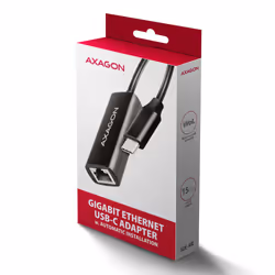 Axagon ADE-ARC USB-C 3.2 Gen 1 - Gigabit Ethernet 10/100/1000 Adapter - Adapter - Digital/Daten 1000 Mbit/s - Vue supplémentaire 7