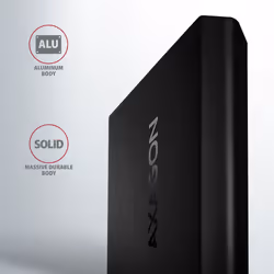 Axagon EEM2-UB2 Boîtier de disques de stockage Enceinte ssd Noir M.2 - Vue supplémentaire 5