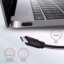 Axagon HMC-5G21 station d'accueil Avec fil USB 3.2 Gen 2 (3.1 Gen 2) Type-C Gris - Vue supplémentaire 3