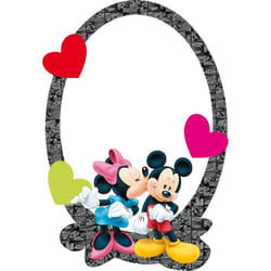 Miroir décoratif Disney Mickey & Minnie DM 2108 215 x 15 cm