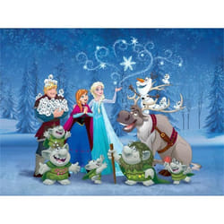 Papier peint - Disney - La Reine des Neiges - Motif enfant - H 255 x L 360 cm - Intissé