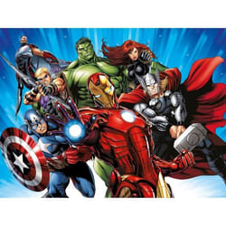 Papier Peint Intissé - Disney - Marvel Avengers - 360 cm x 270 cm - Multicolor - Motif enfant