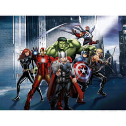Papier peint intissé - Disney - Avengers au combat - 360 cm x 270 cm - Multicolor - Motif enfant