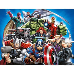 Papier peint intissé - Disney- La bande Marvel Avengers 360 cm x 270 cm Multicolor
