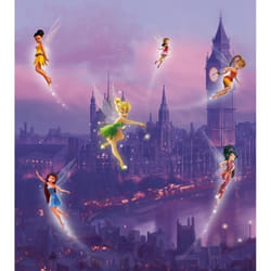 Papier peint - Disney - Fée Clochette - Dimensions XL - Motif enfant - Intérieur