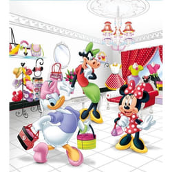 Papier peint - Disney - Minnie Mouse - Intissé - 180x202 cm - Motif enfant