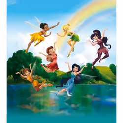 Papier peint - Disney - Fée Clochette - La Vallée du Printemps - 180 cm - Vynile